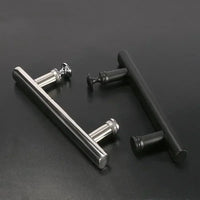 Poignée de Porte de Douche Inox, Entraxe 145 mm, Chromée, Noire ou Cuivrée, vue 10