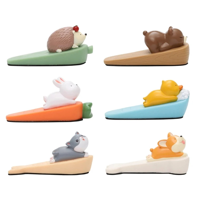 Bloque-Porte Décoratif en Forme d'Animal, Cale de Porte en PVC, 6 Modèles, vue 2