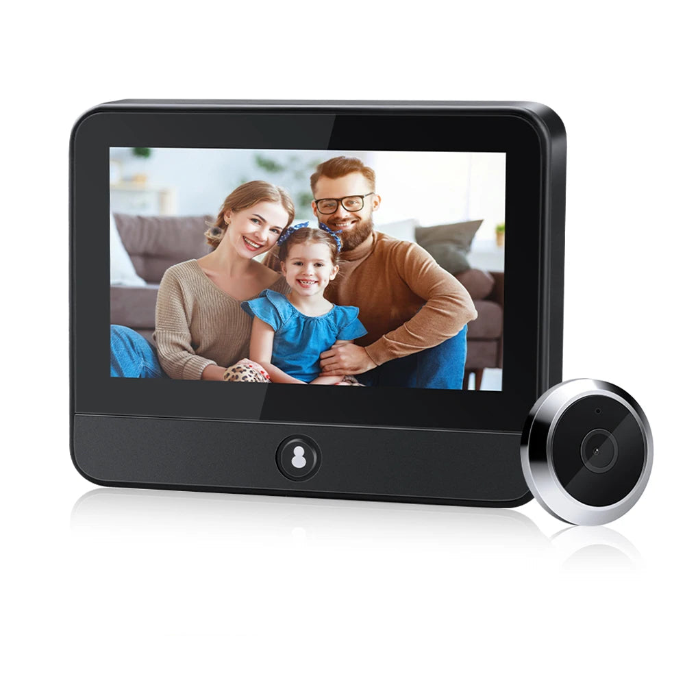 Judas numérique Wi-Fi sans carte SD – écran 4.3" et caméra 1080P