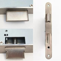 Serrure Encastrable à Larder pour Cylindre, Entraxe 58 mm, Axe 40 à 50 mm, vue 4