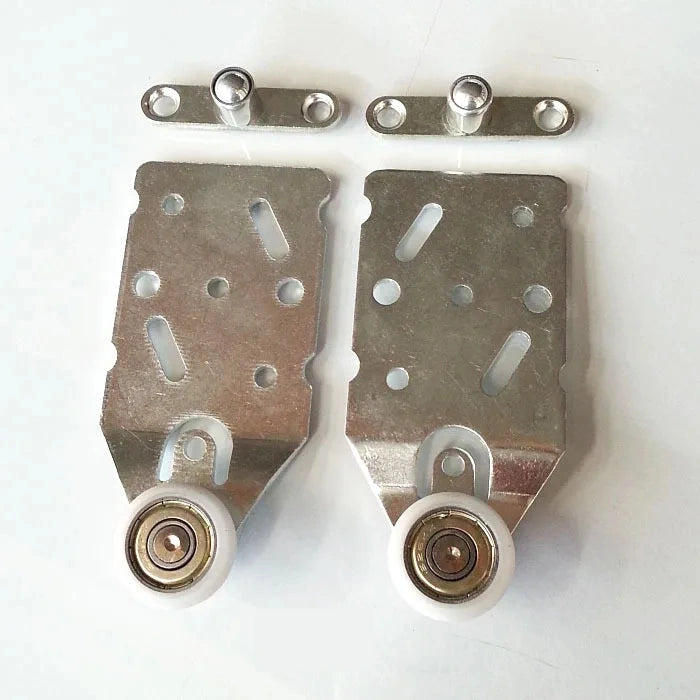 Galet de Porte Coulissante de Placard sur Platine, 96,5 x 45 mm, vue 5