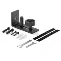 Guide de Sol Réglable Noir pour Porte Coulissante Grange, avec Visserie, vue 6