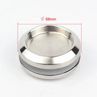 Poignée Cuvette Ronde Inox pour Porte Coulissante en Verre, Ø 68 mm, vue 3