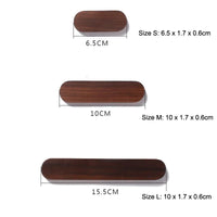 Porte-Clés Mural Aimanté en Bois, Hêtre ou Noyer Noir, 3 Longueurs, vue 4