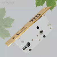 Serrure Encastrable Magnétique Silencieuse, Axe 45 à 60 mm, Entraxe 50 à 72 mm, vue 2