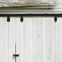 Guide de Sol Réglable Noir pour Porte Coulissante Grange, avec Visserie, vue 4