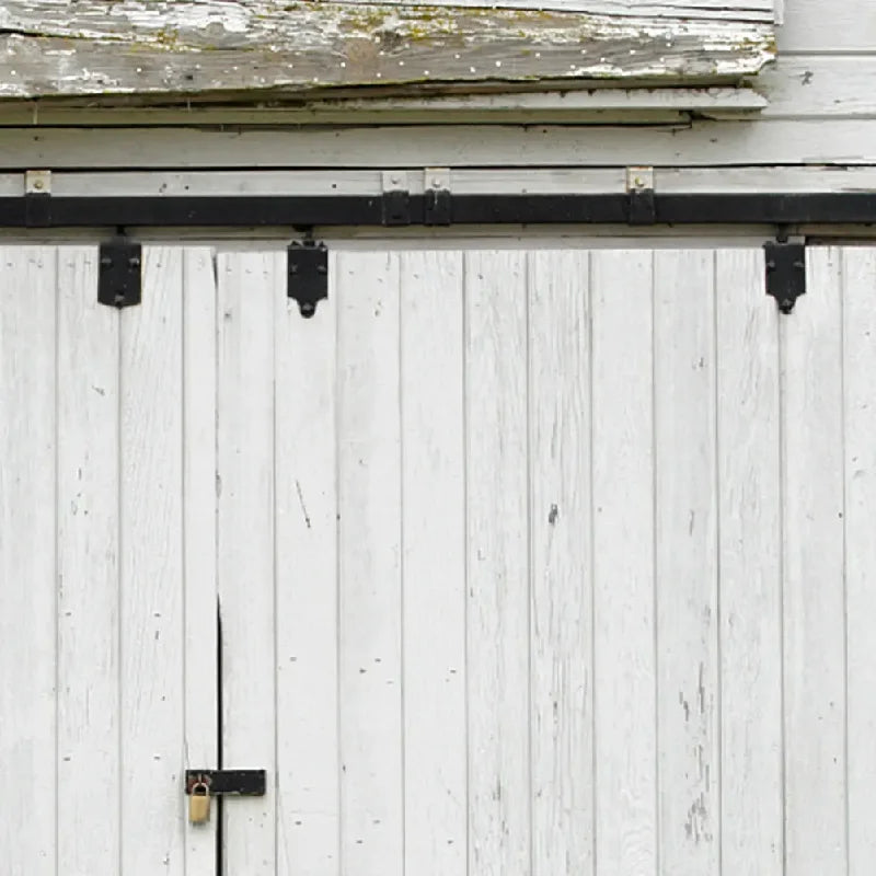 Guide de Sol Réglable Noir pour Porte Coulissante Grange, avec Visserie, vue 4