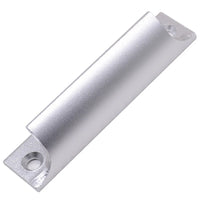 Poignée de Fenêtre Coulissante Plate en Aluminium, 90 mm, Entraxe 76 mm, vue 10