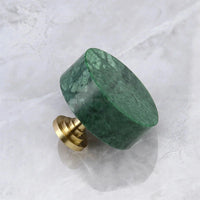 Bouton de Meuble en Marbre sur Socle Laiton, 5 Formes, vue 13