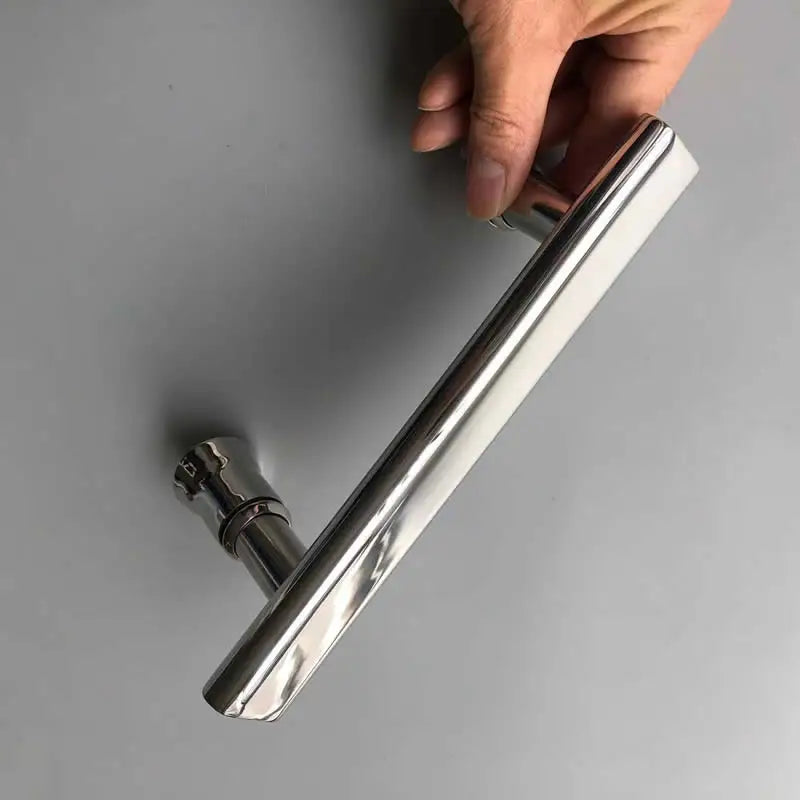 Poignée de Porte de Douche en Inox Chromé Poli, 7 Entraxes de 145 à 550 mm, vue 6