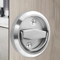 Poignée Cuvette Ronde Encastrée en Inox pour Porte Coulissante, 7 Couleurs, vue 7