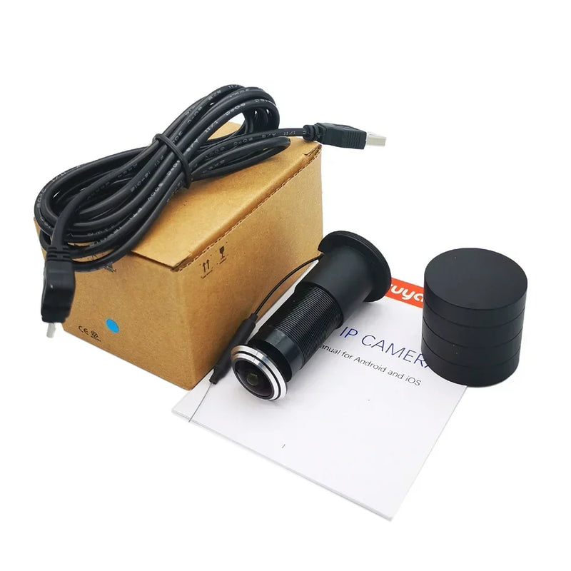 Judas de Porte Numérique WiFi Grand Angle 180° avec Caméra et Interphone, vue 3