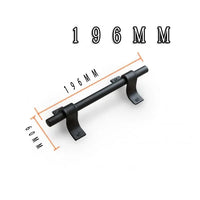 Poignée de Tirage Noire en Acier pour Porte Coulissante, 196 à 416 mm, vue 7
