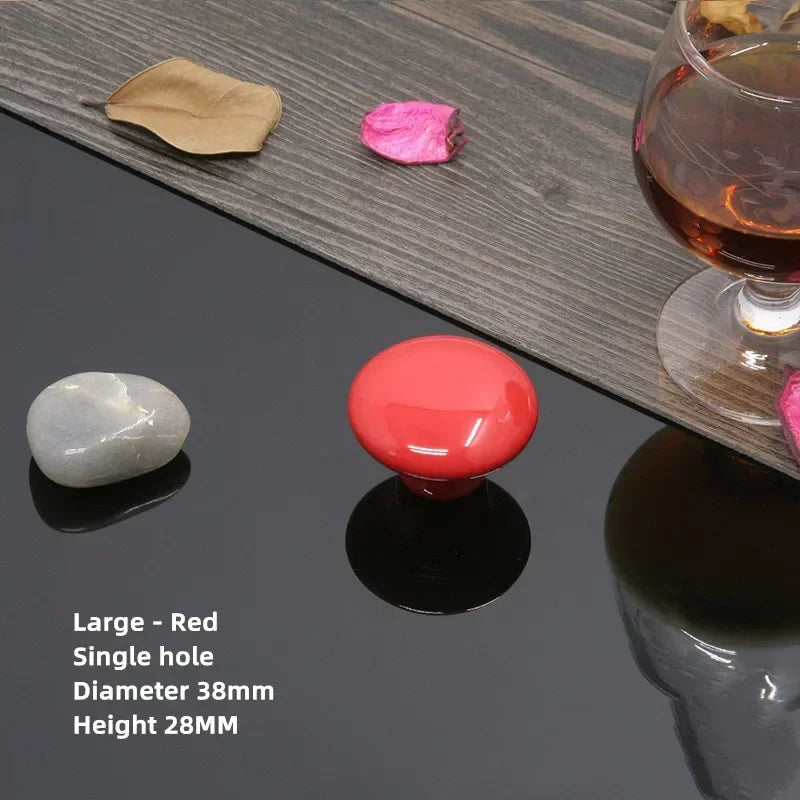 Bouton de Meuble Rond en Céramique Colorée, Diamètre 32 ou 38 mm, vue 15