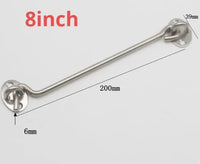 Bloque-Porte à Crochet en Inox, Noir ou Argent, 75 à 300 mm, vue 10