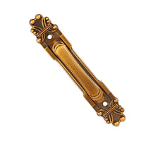 Poignée de Tirage Ancienne en Zamak Bronze, Entraxe 103 mm, vue 4