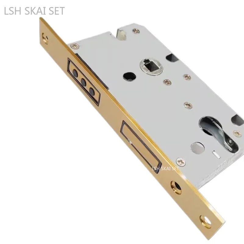 Serrure Encastrable Magnétique Silencieuse, Axe 45 à 60 mm, Entraxe 50 à 72 mm, vue 5