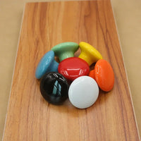 Bouton de Meuble Rond en Céramique Colorée, Diamètre 32 ou 38 mm, vue 2