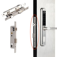 Serrure Encastrable Étroite Inox, Entraxe 85 ou 92 mm, Axe 20 à 40 mm, 22 x 240 mm, vue 6