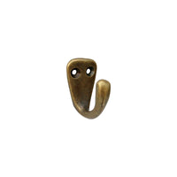 Patère Murale Crochet en Laiton, Doré ou Bronze Antique, 3,5 x 2 cm, vue 7
