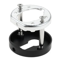 Rosace Cache Entrée de Clé Ronde 53 mm ou Ovale, Cylindre Européen, vue 3