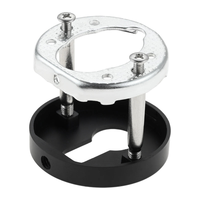 Rosace de Porte pour Cylindre Européen en Zamak, Ronde 53 mm, 8 Finitions, vue 2