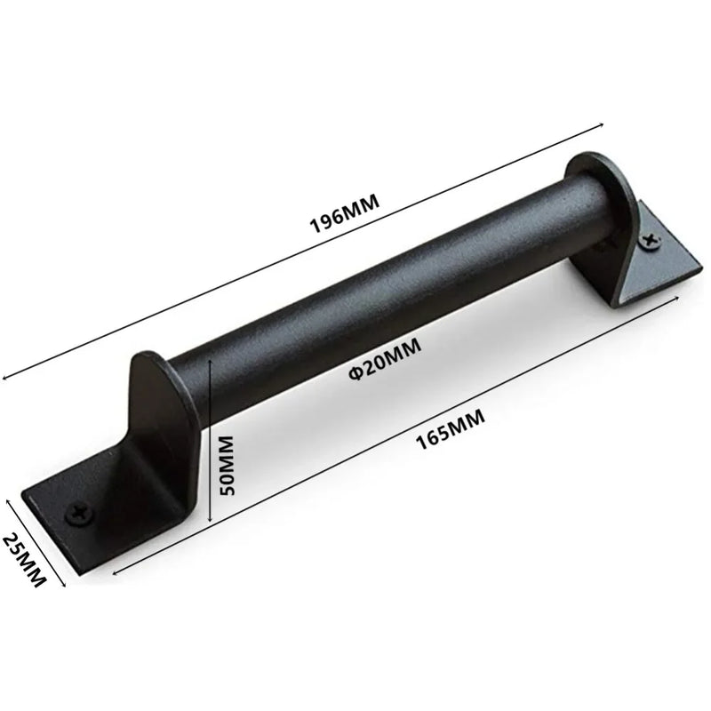 Poignée de Tirage Noire en Acier pour Porte Coulissante, 196 à 416 mm, vue 9