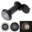 Judas de Porte en Laiton 180° avec Cache Rotatif, Perçage 14 mm