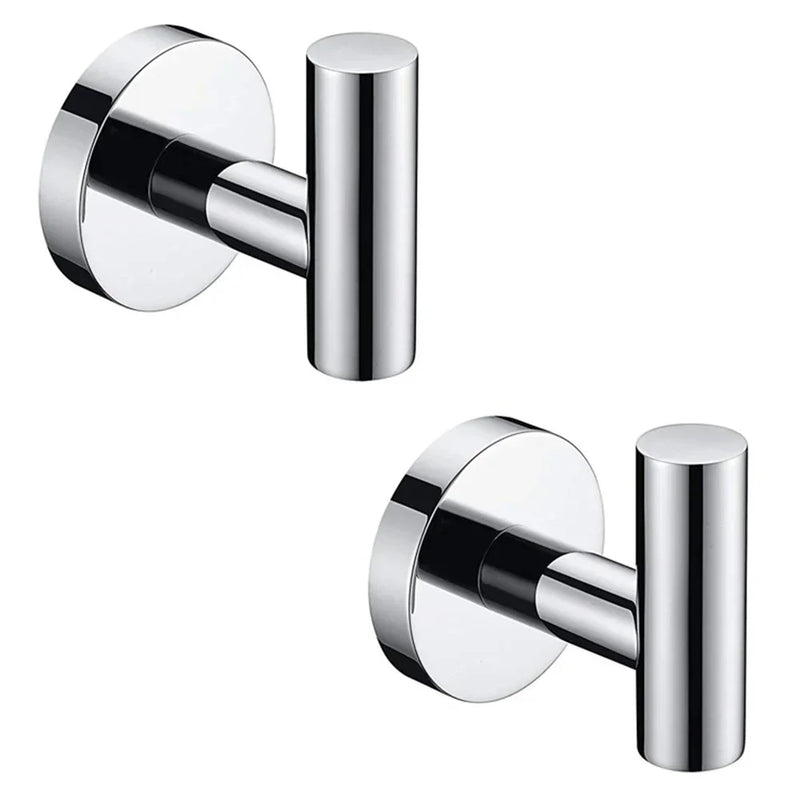Patère de Salle de Bain Ronde en Inox 304, Lot de 2, 5 Finitions, vue 10