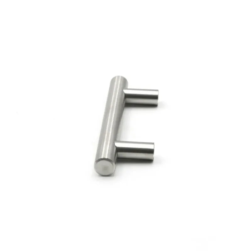 Poignée de Meuble Barre en T en Inox Argent, Entraxe 64 à 320 mm, vue 5