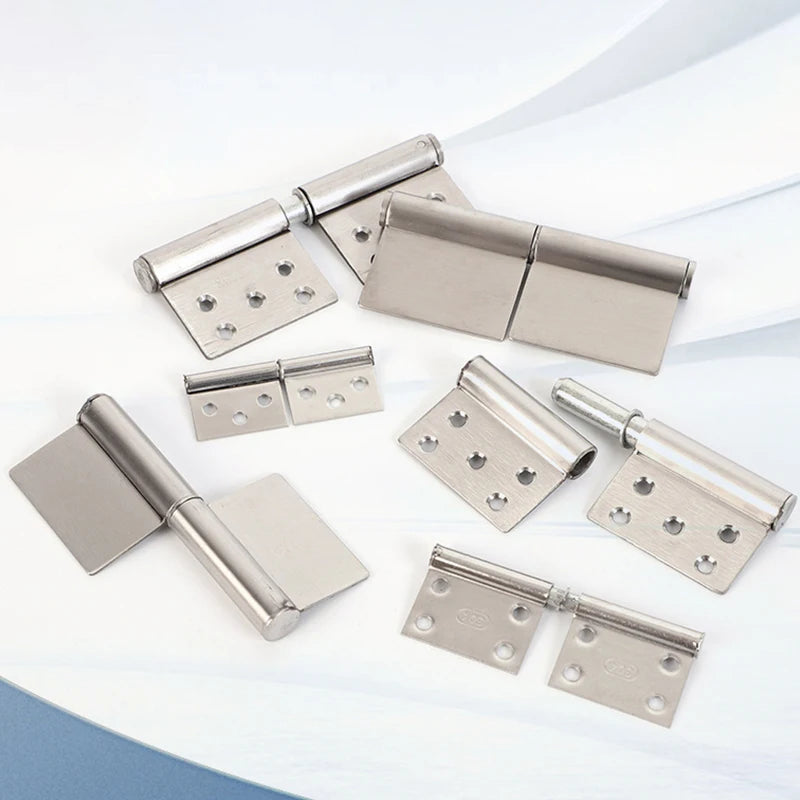 Paumelle Démontable en Inox pour Porte, Charnière à Lever, 3 Tailles, vue 4