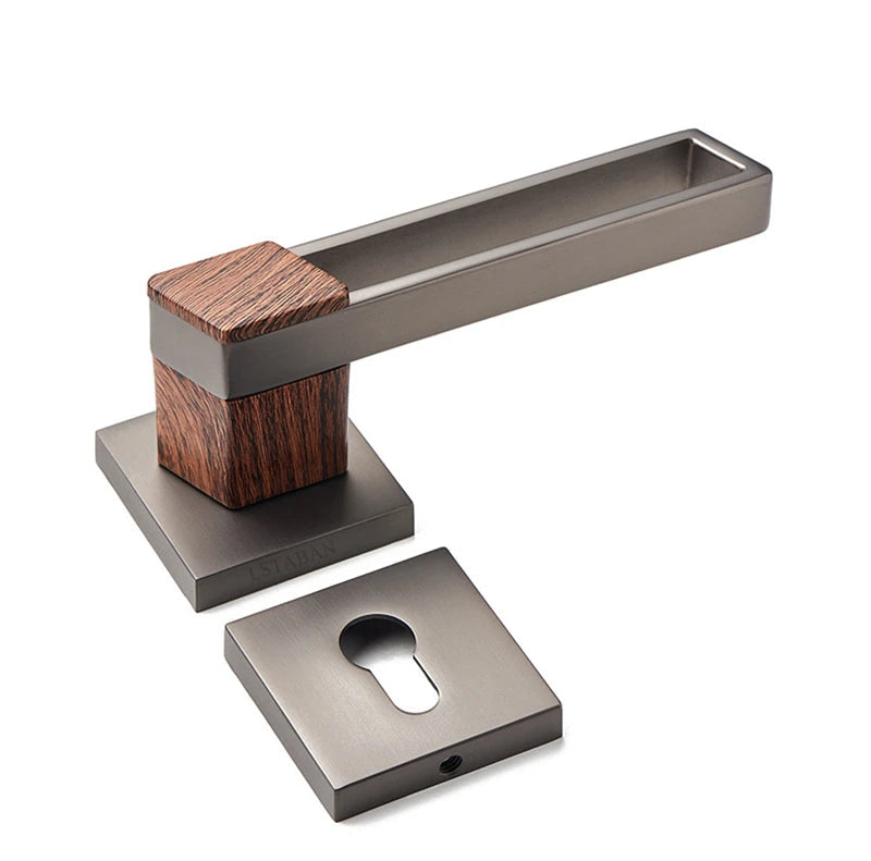 Poignées de porte design, vintage, noires, dorées – poignée-de-porte