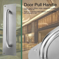 Lot de 2 Poignées de Tirage Inox Brossé sur Plaque, 200 x 65 mm, vue 5