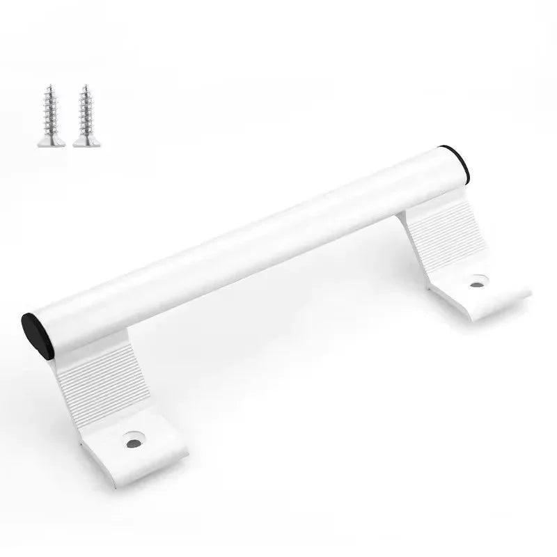 Poignée de Tirage 200 mm pour Porte Coulissante Vitrée, Aluminium Noir ou Blanc, vue 8