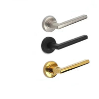Poignée de Porte Coulissante Inox sur Rosace, Lot de 2, 6 Finitions, vue 6