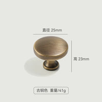 Poignées et Boutons de Meuble en Laiton Bronze Antique à la Pièce, 24 Articles, vue 16