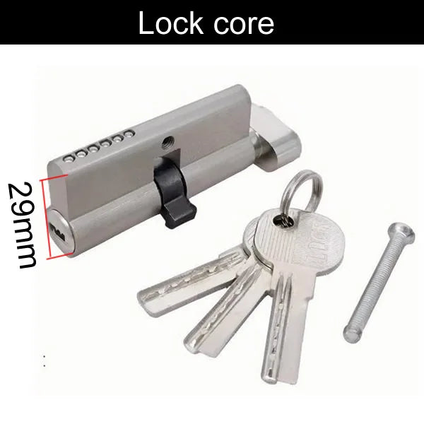 Serrure Encastrable à Larder pour Cylindre, Entraxe 58 mm, Axe 40 à 50 mm, vue 9