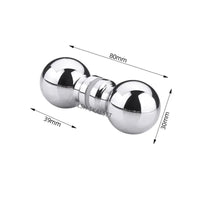 Poignée de Porte de Douche Boule en Aluminium, Simple ou Double Face, 30 ou 50 mm, vue 19
