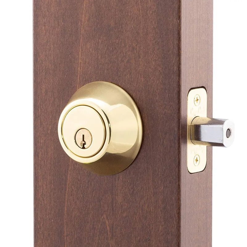 Verrou de Porte à Pêne Dormant, Cylindre Simple, Rosace 64 mm, vue 5