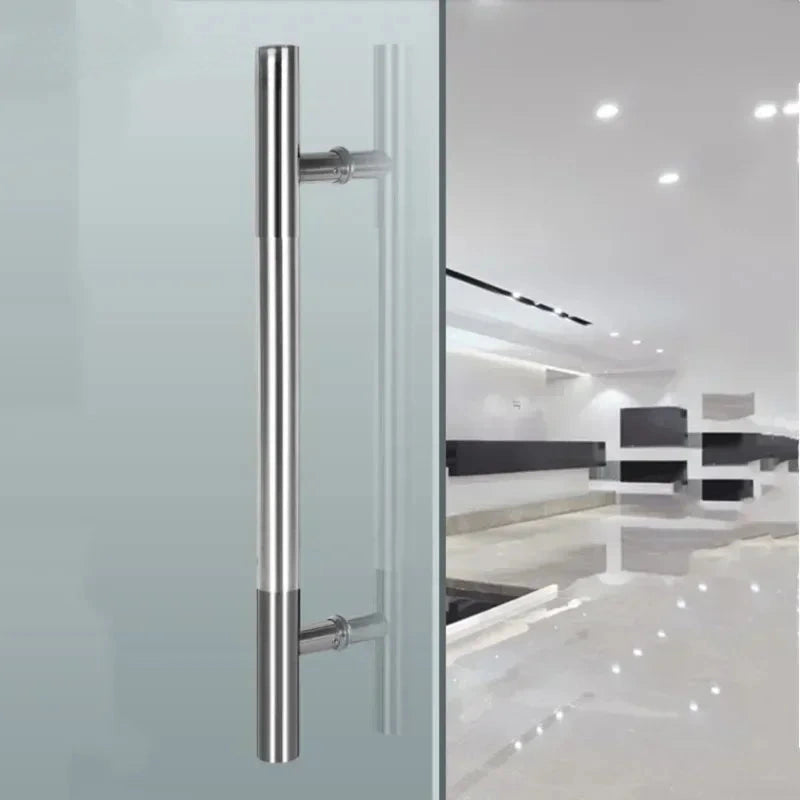 Poignée de Tirage en H en Inox pour Porte Vitrée, 280, 300 ou 500 mm, vue 4