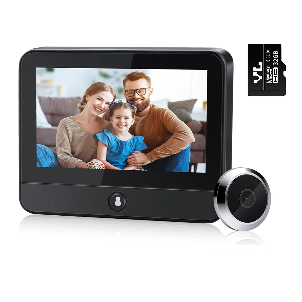 Judas numérique avec carte SD 32 Go – caméra HD et détection PIR