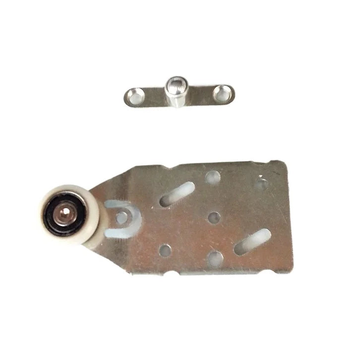 Galet de Porte Coulissante de Placard sur Platine, 96,5 x 45 mm