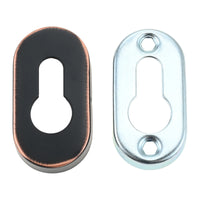 Rosace Cache Entrée de Clé Ronde 53 mm ou Ovale, Cylindre Européen, vue 6