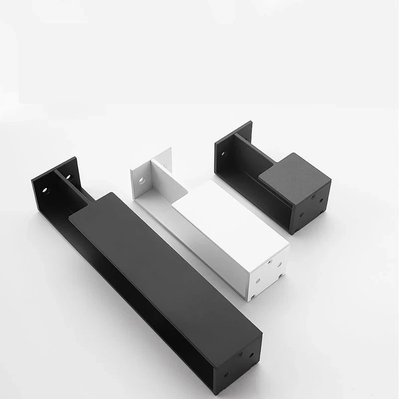 Poignée Cuvette Encastrée pour Porte Coulissante, Aluminium Noir, Blanc, Gris ou Doré