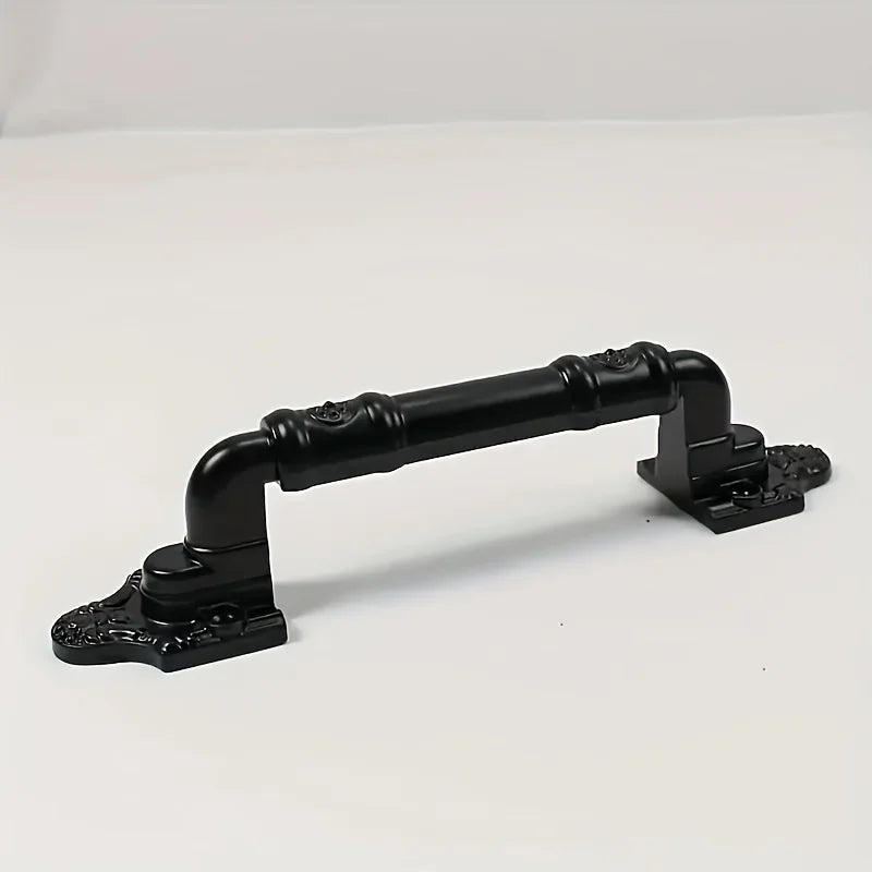 Poignées de Tirage Noires Ouvragées, Lot de 2, Entraxe 96 mm, vue 3