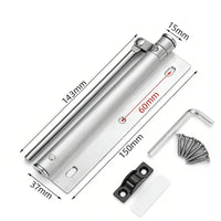 Ferme-Porte à Ressort Inox, Porte Gauche ou Droite, Plaque 150 ou 187 mm, vue 7