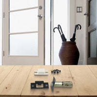 Pêne Demi-Tour Tubulaire Réglable 60 ou 70 mm pour Porte Intérieure, vue 3