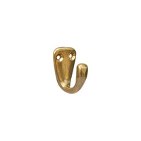 Patère Murale Crochet en Laiton, Doré ou Bronze Antique, 3,5 x 2 cm, vue 8