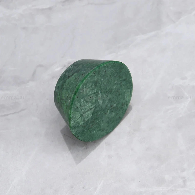 Bouton de Meuble en Marbre sur Socle Laiton, 5 Formes, vue 17