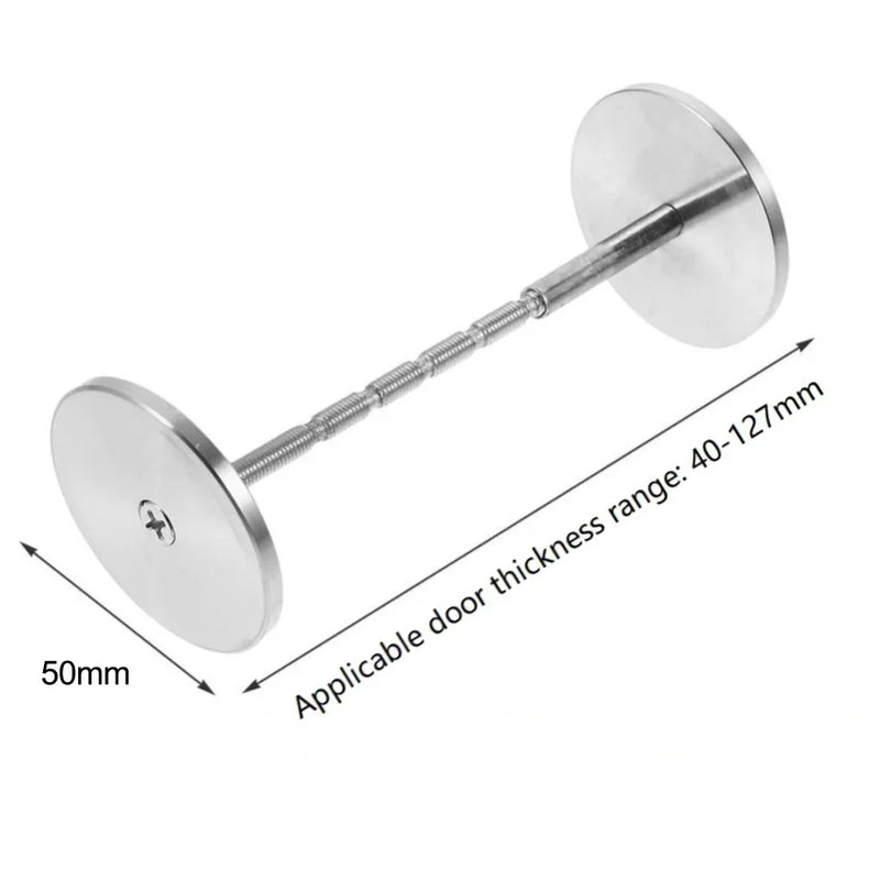 Cache Trou de Serrure en Inox, Disque de 30, 40 ou 50 mm, vue 4